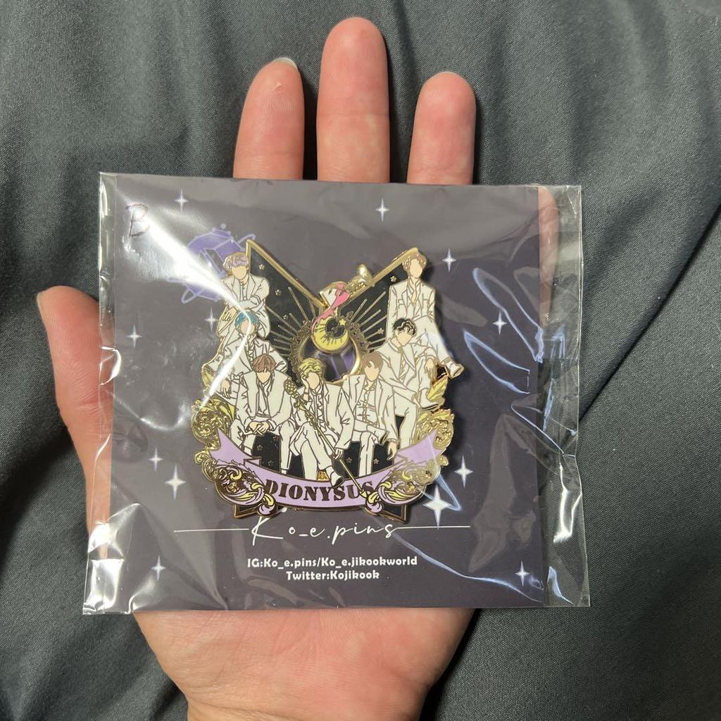 [USED] Pin Badge BTS Collection DIONYSUS Bangtan