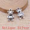 Monkey Bear Shaped Charms Pendant For Bracelet Necklace Jewelry Making Craft Findings