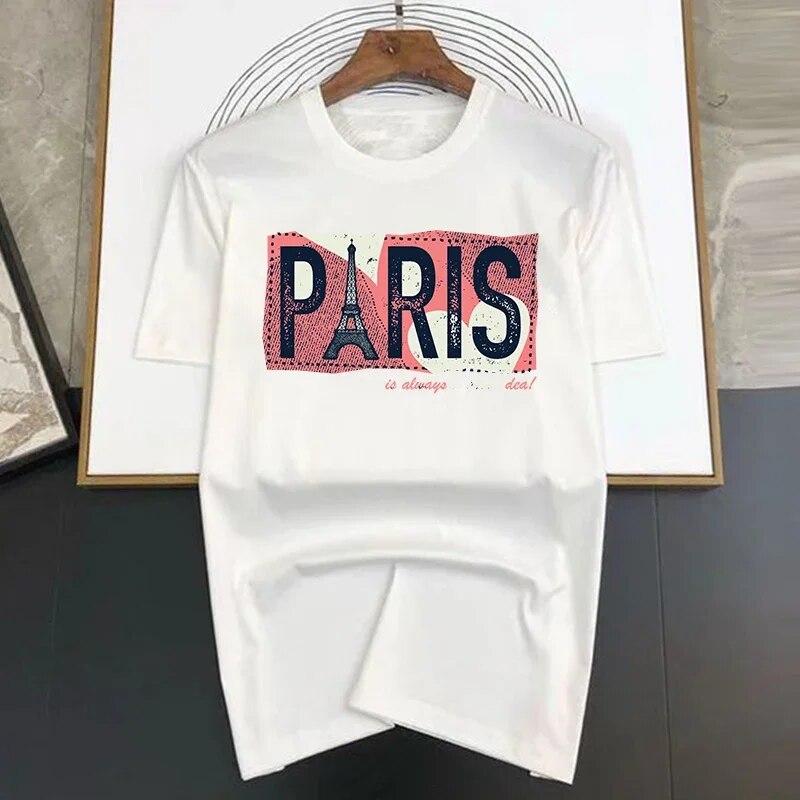 Роскошные футболки с принтом Парижа — фото 3