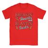 Valentines Day Breakin Hearts Blastin Farts Unisexs T Shirts  Vintage Tees Short Sleeve O Neck TShirts Pure Cotton Classic Tops