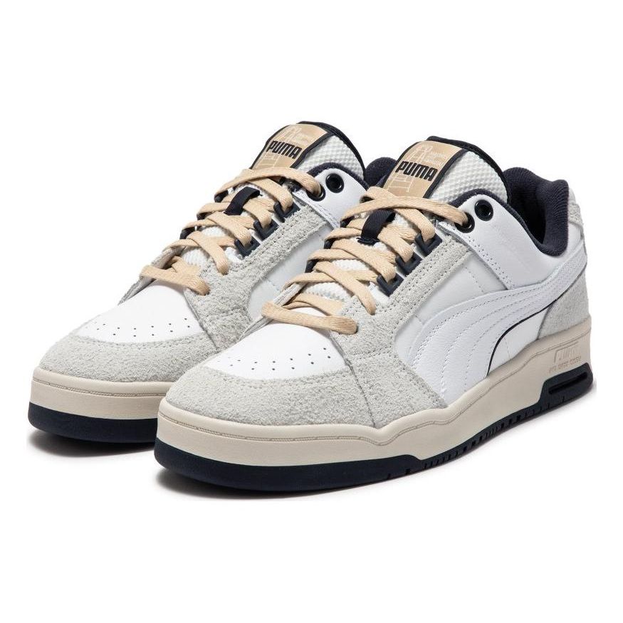 Puma Slipstream Lo Service Line Unisex Sneakers White New-Navy 393135-01