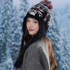 Y2k Ear Protection Cap Jacquard Women Wool Cap Cute Knitted Beanies Caps  Autumn Winter
