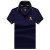 STORN Maglietta Polo Uomo Nuova Alta Qualità Cotone Manica Corta Uomo Colore Unito Ricamo Polo Casual