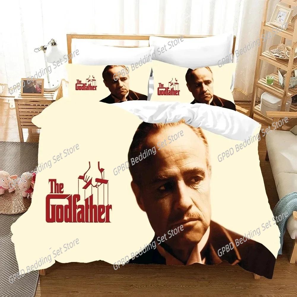 Comforter 3D Print Godfather Bedding Set For Bedroom Soft Modern S Comefortable Kids And