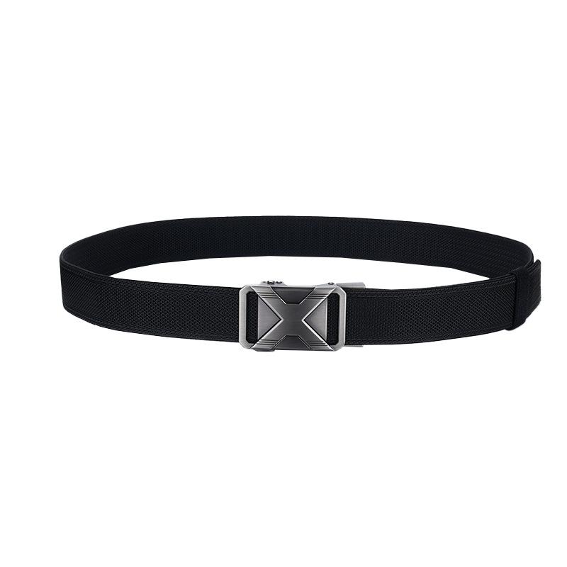 New Hot-Selling Belt Men'S Automatic Buckle Nylon Tactical Braided Belt Middle-Aged And Young Outdoor Belt Simple Wind Belt