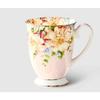 300ML, taza de café de cerámica de porcelana fina, tazas de café con pintura floral, taza de té de cerámica creativa para regalo, ceremonia del té vintage