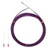 Durable Electrical Threader Purple 5/10/15/20/25m Fish Tape Electrical Wire Threader Puller and Fish Tape Fastener Tool