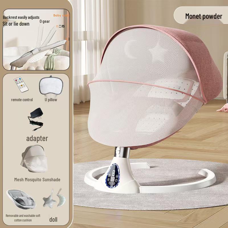 Electric Multifunctional Baby Soothing Rocking Chair with Cradle Feature