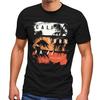 Men's T-Shirt California Lettering Palm Trees Print Shirt Print Fashion-