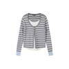 Lap Inner Layered Stripe Knit As1kh165