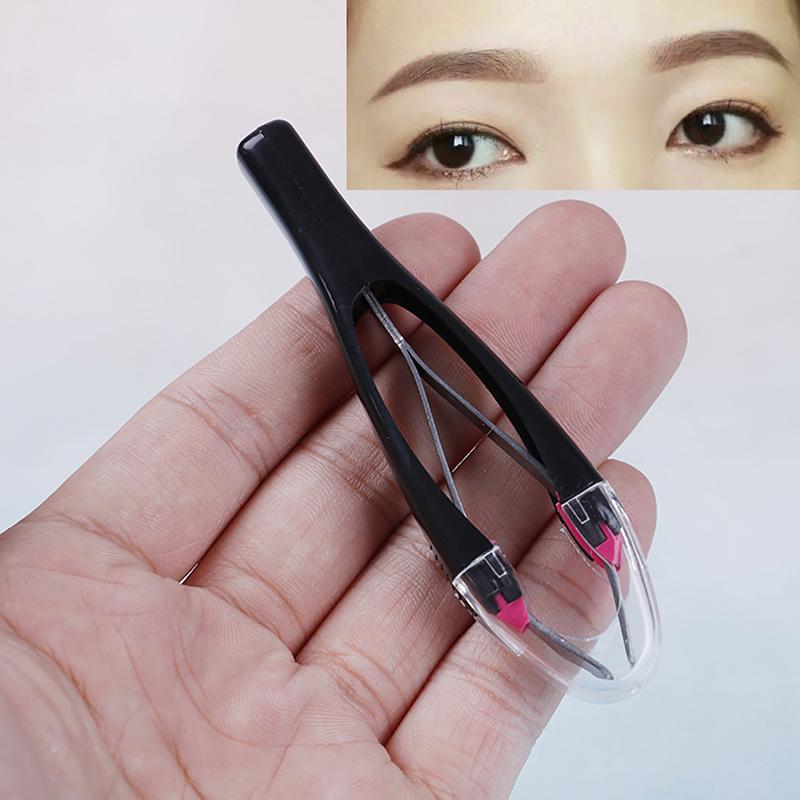 1Pc Matically Retractable Non-Slip Cosmetic Eyebrow Tweezers Hair Removal Tools