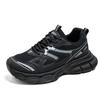 Platform Dad Shoes 2025 Summer New Mesh Breathable Casual Sports Shoes Men's Non-slip and Wear-resistant Running Shoes Men's