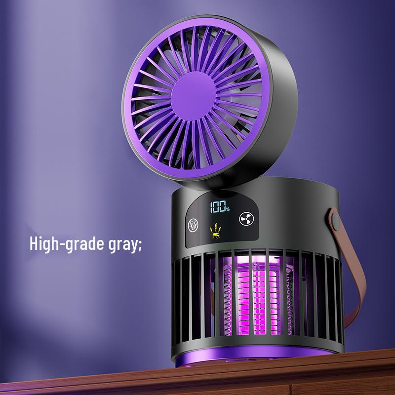 USB Rechargeable Desk & Clip Fan for Home, Office, Dorm – Compact Air Circulator