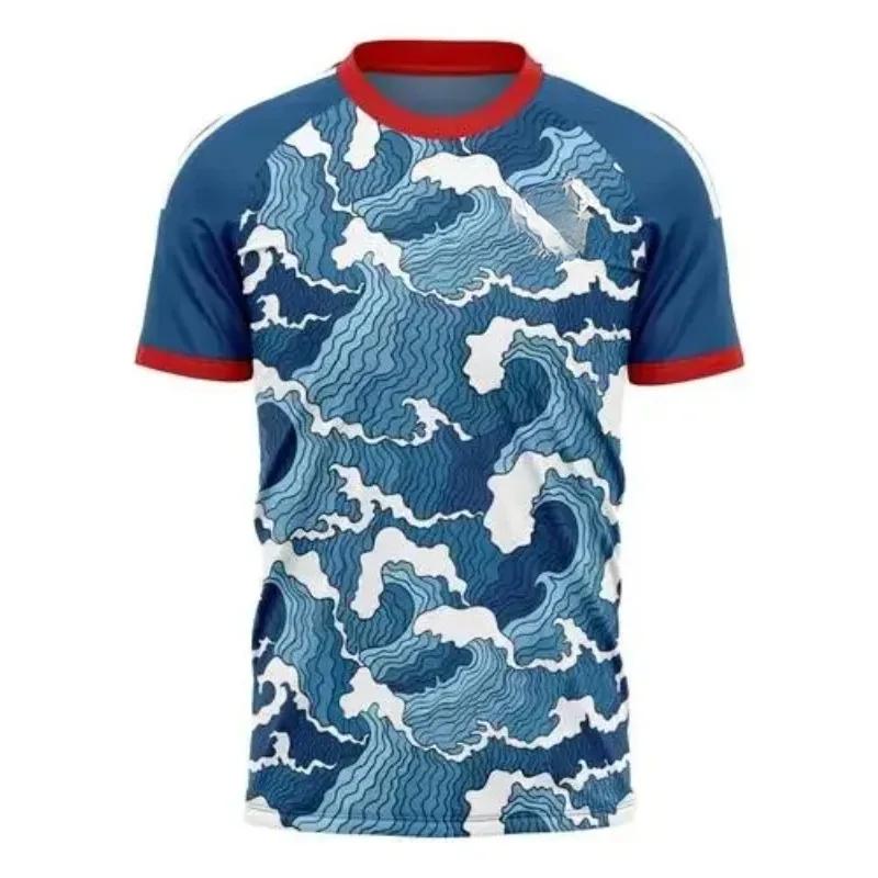 

Цубаса - Мужская 3D быстросохнущая футболка Удобная и дышащая спортивная футболка Новая мужская одежда 2024 S