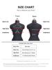 1PC The widened collar is integrated with the cage-style chest strap, which is adjustable for women. It features stylish punk