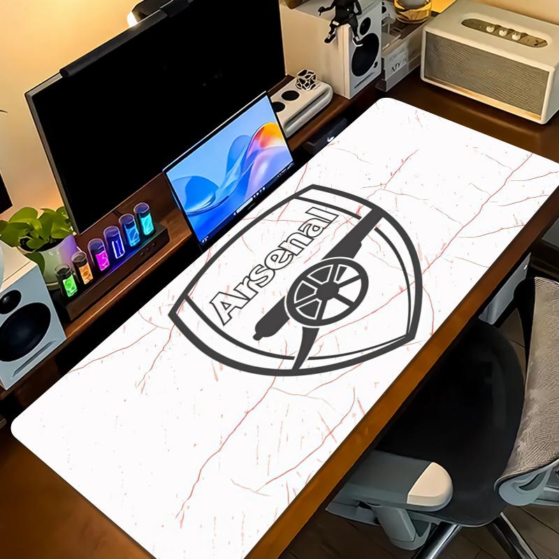Arsenal Print Polštář Protiskluzová podložka pod notebook/tablet Velká podložka pod myš XXL Podložka pro Mini PC Hrací podložka S uzamčeným okrajem