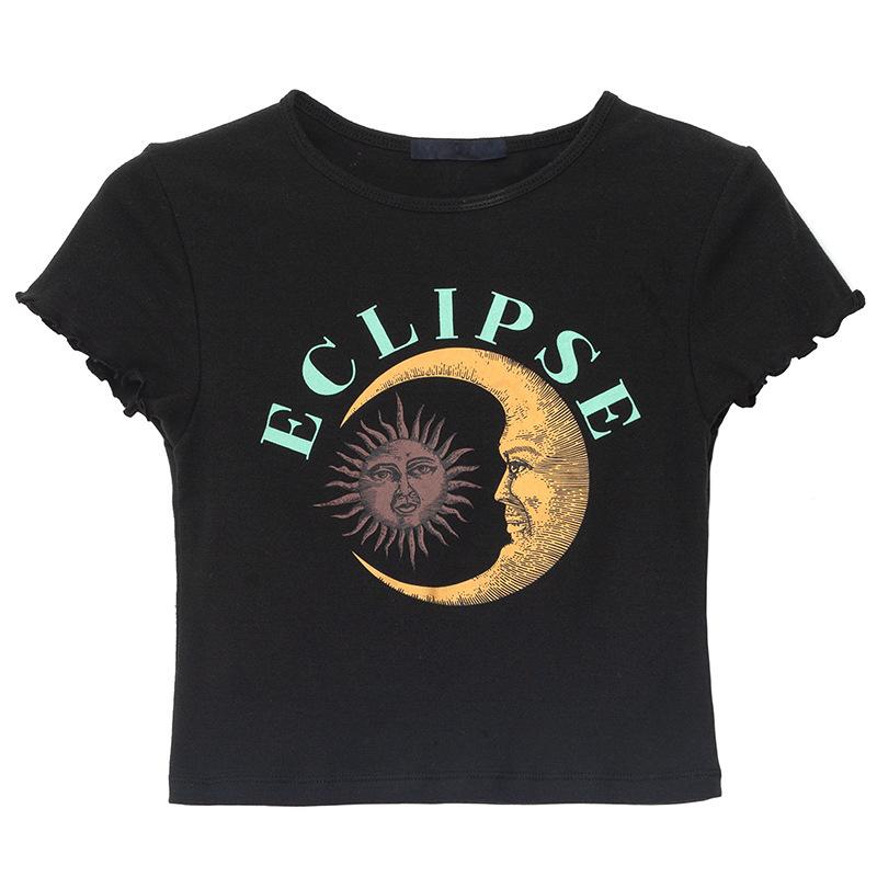 

2025 Trendy Hyuna-Inspired Crop Top: Butterfly Print Short-Sleeve T-Shirt 2XL