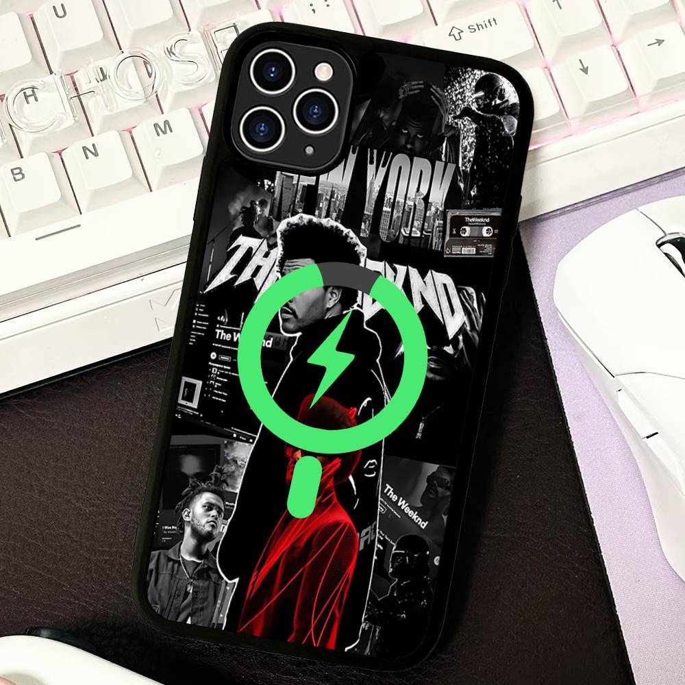 

Popular Hip Hop Rapper The Weeknd For Magsafe Magnetic Wireless Phone Case For IPhone 11 12 13 14 15 16 17 Pro Max Plus Cover iPhone 14pro max