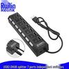 Ultra-Thin Aluminum 7-Port USB 3.0 Hub with Type-C Adapter