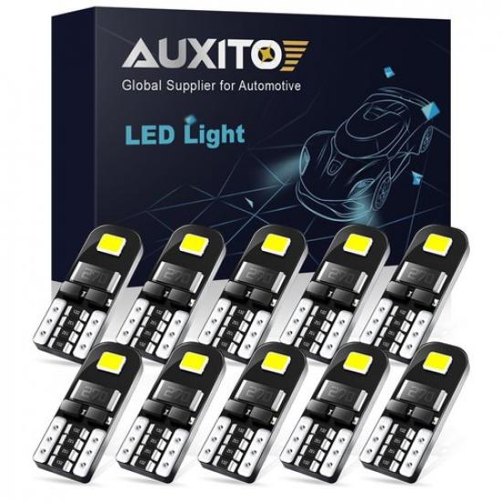 10X LED T10 AUXITO Interior, 2/6/14/24SMD Parker Light Plate Globes Number Light