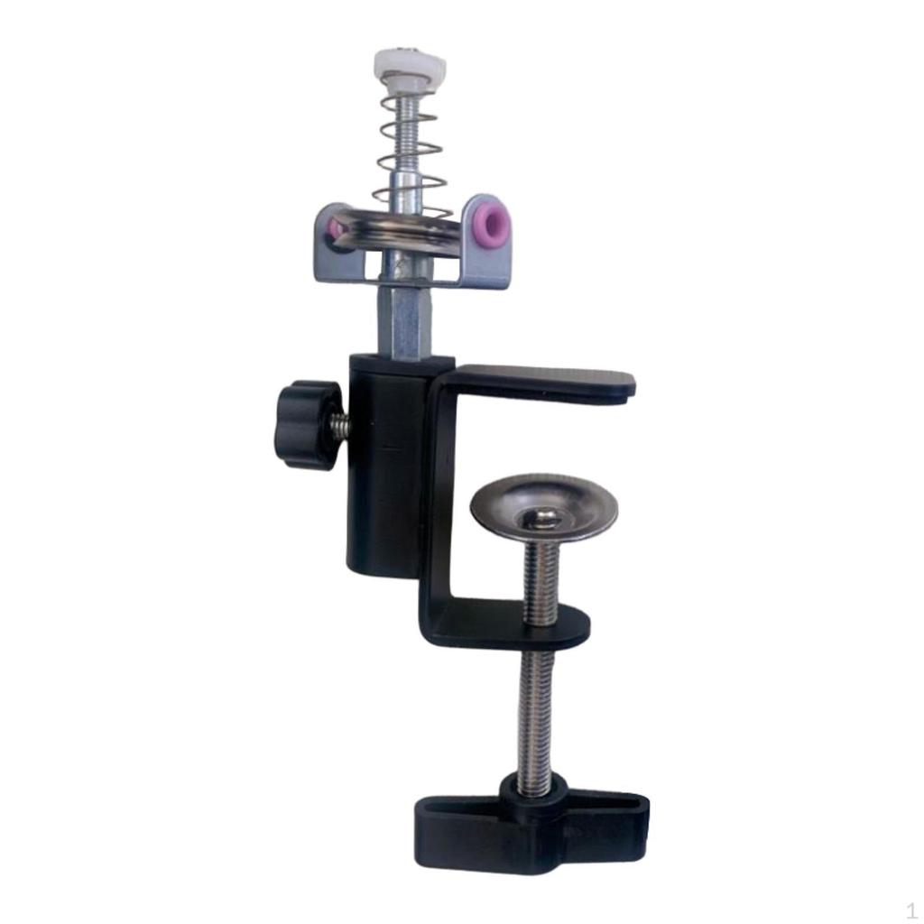 Vävspännare Maskin Trådguide Hushålls Tvinnning med Bordsklämma Praktiskt Spänningsverktyg