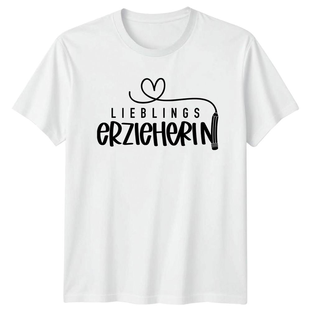 Lieblings Erzieherin Unisexs TShirt Kindergarten Education Gift For Her S