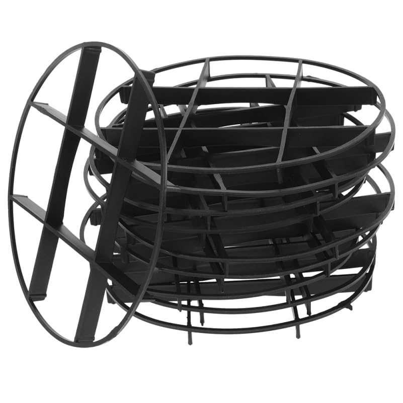 

VANZACK Pot Feet for Plant Improves Pot Base Ventilation and Prevents Root Suitable for Indoor and Outdoor Gardening Pads, 10-Piece Set, Black, чёрный