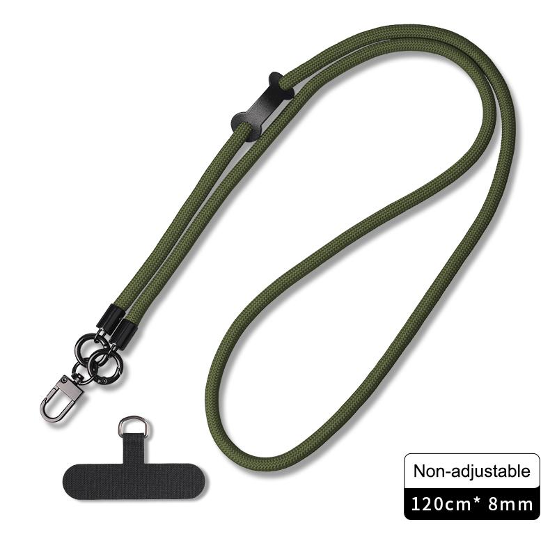 Univerzální šňůrka na telefon proti ztrátě, odnímatelná barevná šňůrka na krk, bezpečnostní poutko na telefon, kroužek na klíče, řetízek, lano s kartou