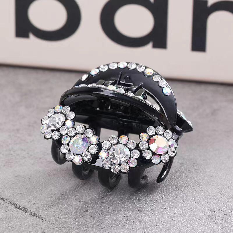 Vintage  Flower Hair Claws Women   Hairpins Clamps Crab Ponytail Barrette Girls Hair Accessories