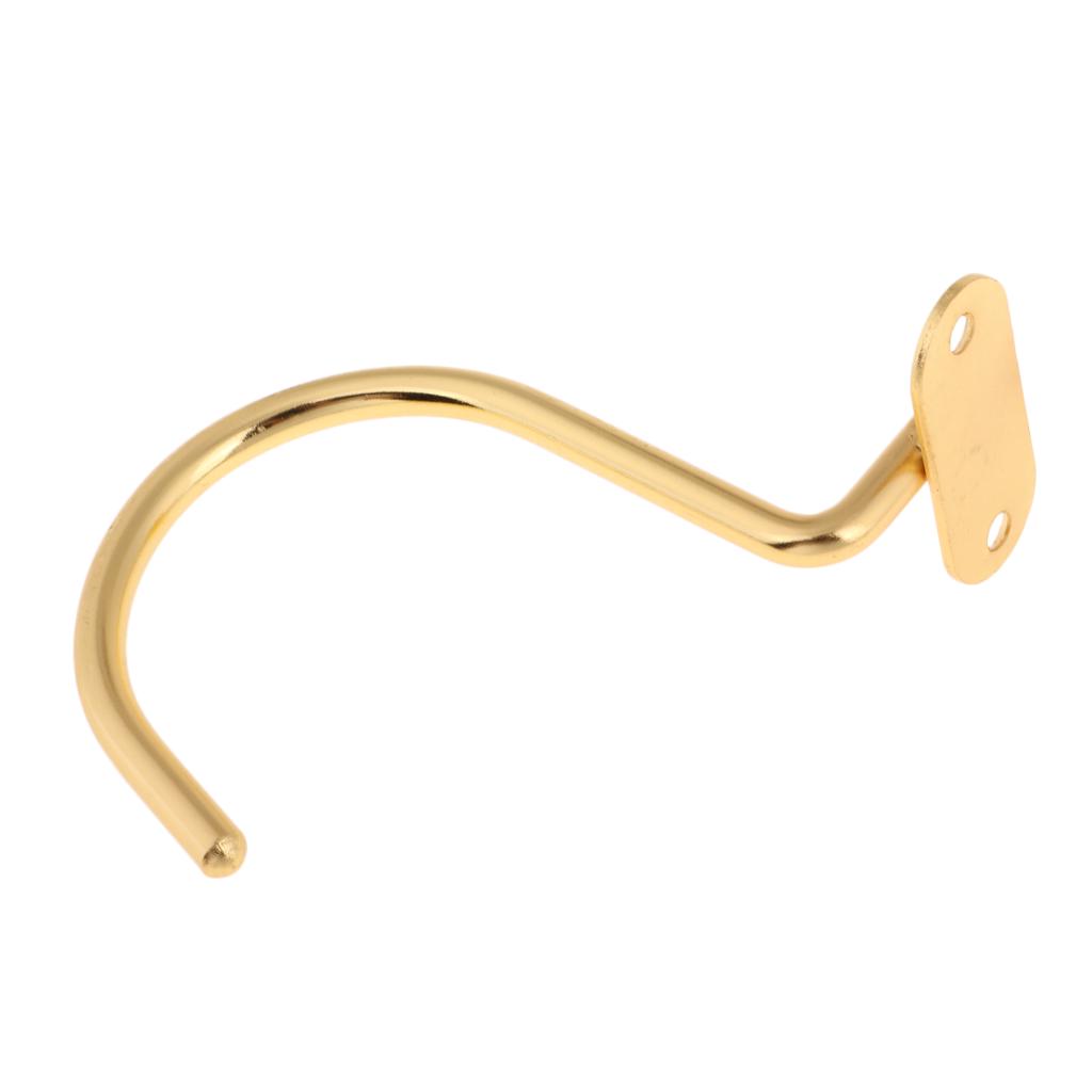 Pack of 6 Pcs Snooker Billiard Table Cue Brass Hook Bridge Stick Pool Rack