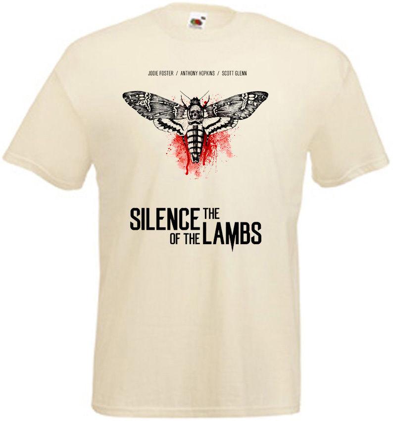 

26 The Silence Of The Lambs v.3 Movie Poster T shirt natural all sizes S-5XL Unisex T-Shirt M