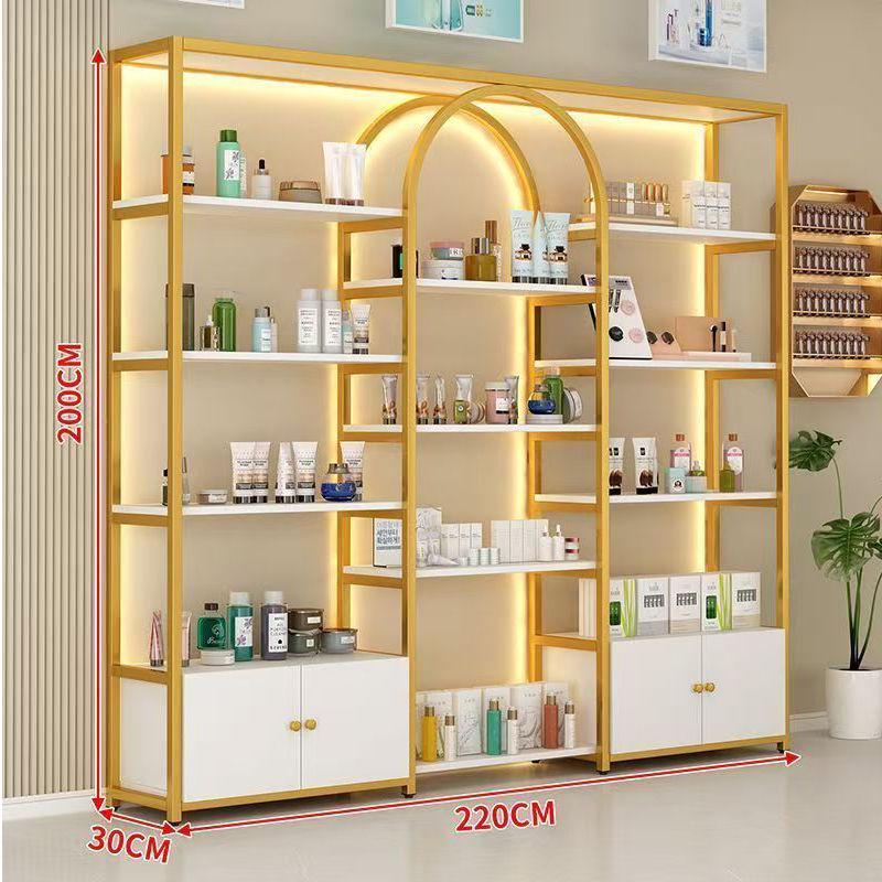 Beauty Salon Storage: Nail & Skincare Display Rack