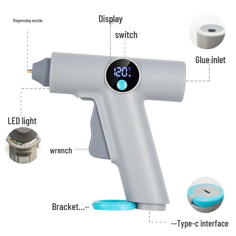 Wireless Hot Melt Glue Gun