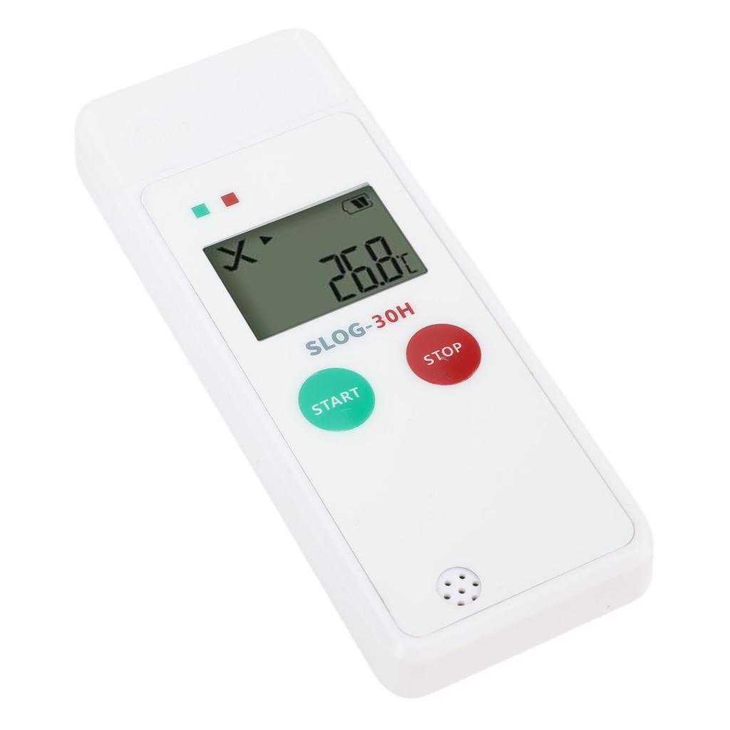 Reusable Temperature Humidity Data Logger High Accuracy USB Digital Temperature Recorder with PDF CSV Reports 65000