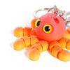 3D Printed Multi-Joint Movable Cute Octopus Little Pendant Keychain Car Key Ring Schoolbag Pendant