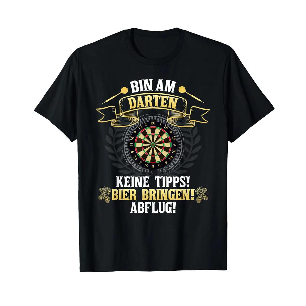 Im Playing Darts Dart Beer 180 501 Funny Player Saying T Shirt Vintage Stretched Streetwear Comfortable Slightly