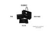 Chanel 25c Classic Chain Metal Logo Leather Woven Chain Hobo Bag Single Shoulder Crossbody Grainy Cowhide Material Gold Hardware Handbag Women'S Black
