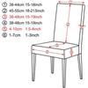 Elastic Cover For Chair Universal Dustproof Slipcover Suitable Restaurant Living Room Home Decor Elastic Soft Chair Seat Cover