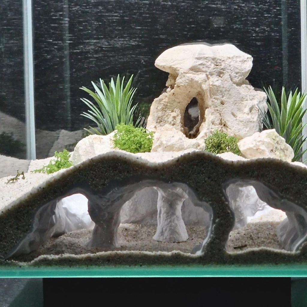 Natural Aquarium Cave: Fish & Shrimp Habitat and Breeding Nest Decoration