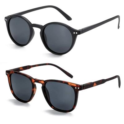 ZENOTTIC Retro Small Round/Square Polarized Sunglasses Vintage Lightweight Frame for Men Women Fashion Shade