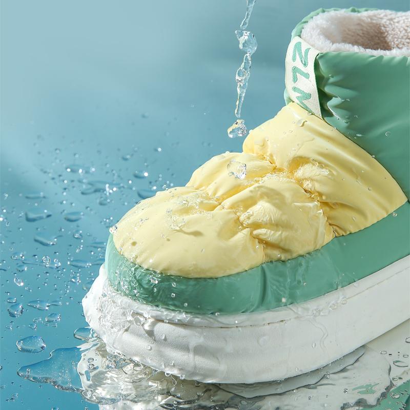 2024 Brand Designer Luxury Winter Men Women Warm Snow Ankle Down Boots Shoes Waterproof Indoor Outdoor Footwear Male Female Boot