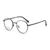 Retro Polygonal Titanium Eyeglass Frame - Fashionable Design for Men & Women