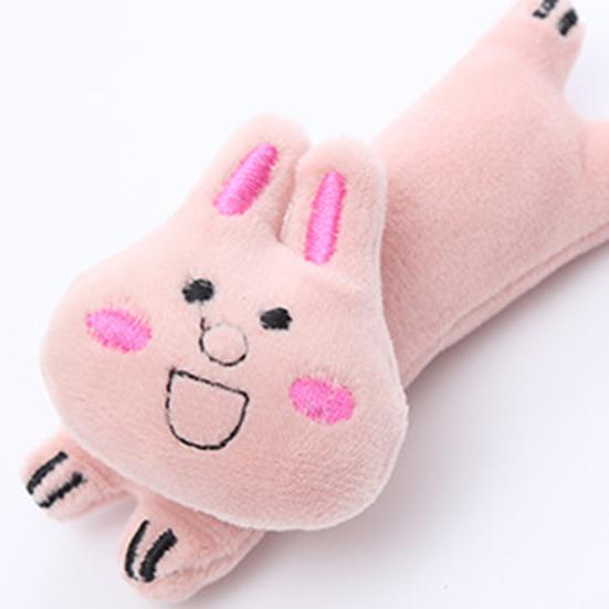 Kauspielzeug Cartoon Tierdesign Bissfest Plüsch Haustier Molar Kätzchen Katzenminze Spielzeug für Katzen