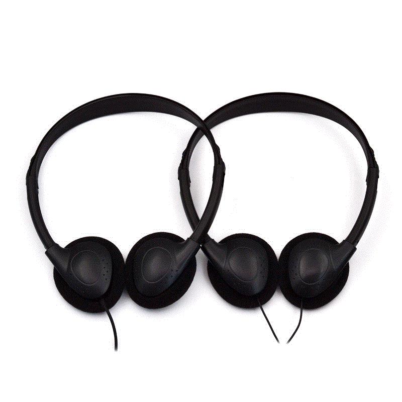 Aviation Wired Headphones with 3.5MM Plug - Ideal for Online Classes and Gifts