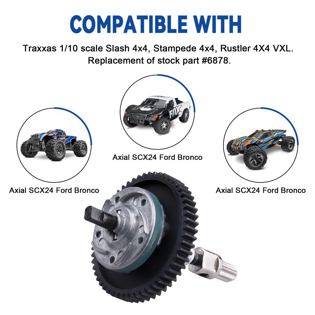 Slipper Clutch Assembly for Traxxas Slash Stampede 4X4 Rally Telluride REMO HQ727 1/10 RC Car Parts