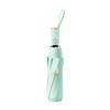 New sunshade and sunscreen automatic folding umbrella women's weather and rain dual-purpose sunscreen UV protection retro three-fold umbrella