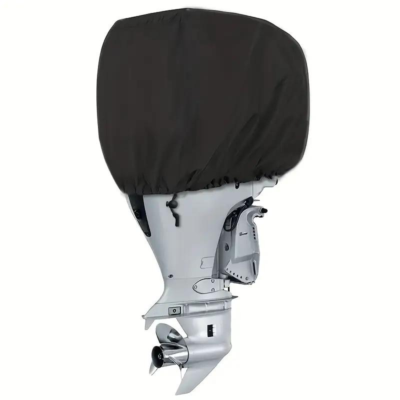 

Sunproof Oxford Fabric Engine Cover with Adjustable Straps for Marine Use 52x27x32cm чорний