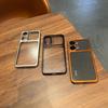 Matný průhledný galvanicky pokovený okrajový kryt pro Xiaomi Poco X8 Pro Max X8 Pro Redmi Turbo 5 Max Nárazuvzdorný nárazník Pevný kryt