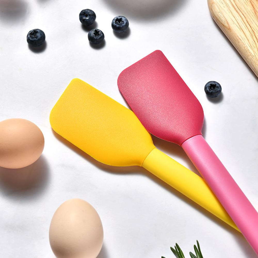 Spatola in Silicone Colorata, Spatola in Gomma da 10,8 pollici Resistente al Calore Antiaderente Flessibile Raschietti Strumento per Cottura e Mescolamento, 1 Pezzo