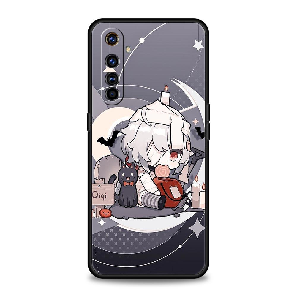 Niedliche Genshin Impact Xiao Für Realme 9 Hülle Soft Cover Für Realme 9 8 7 6 GT2 Pro Plus Handyhüllen 5G 8i 9i C3 C21 C11 C25 Coque